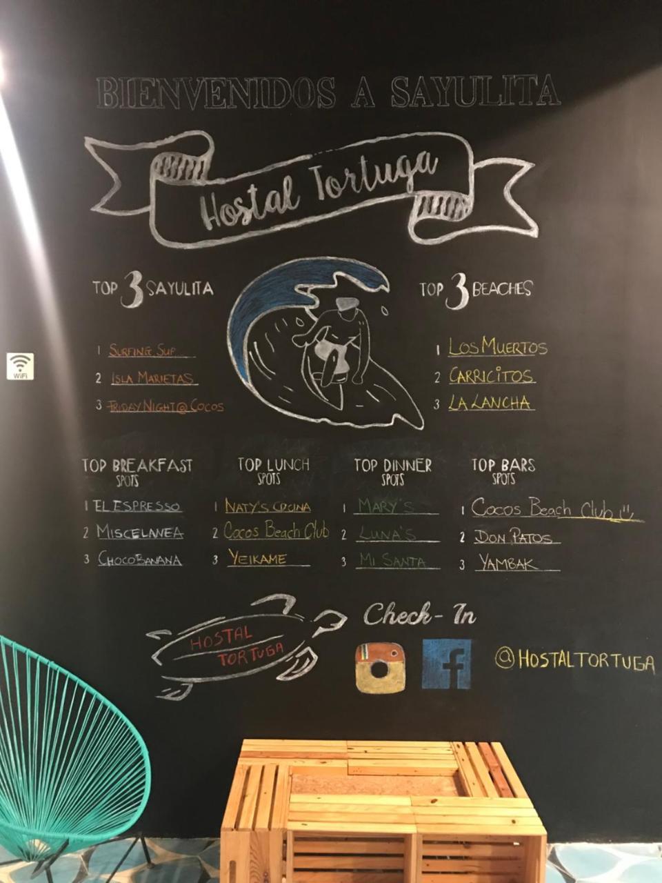 Hostal Tortuga Sayulita Eksteriør billede